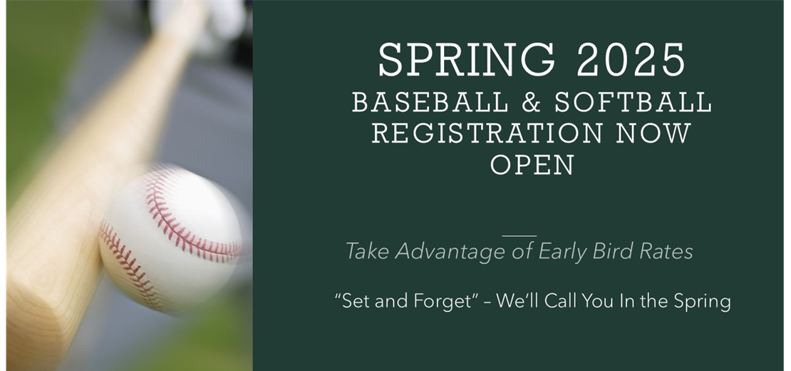 Spring 2025 Registration Now Open!